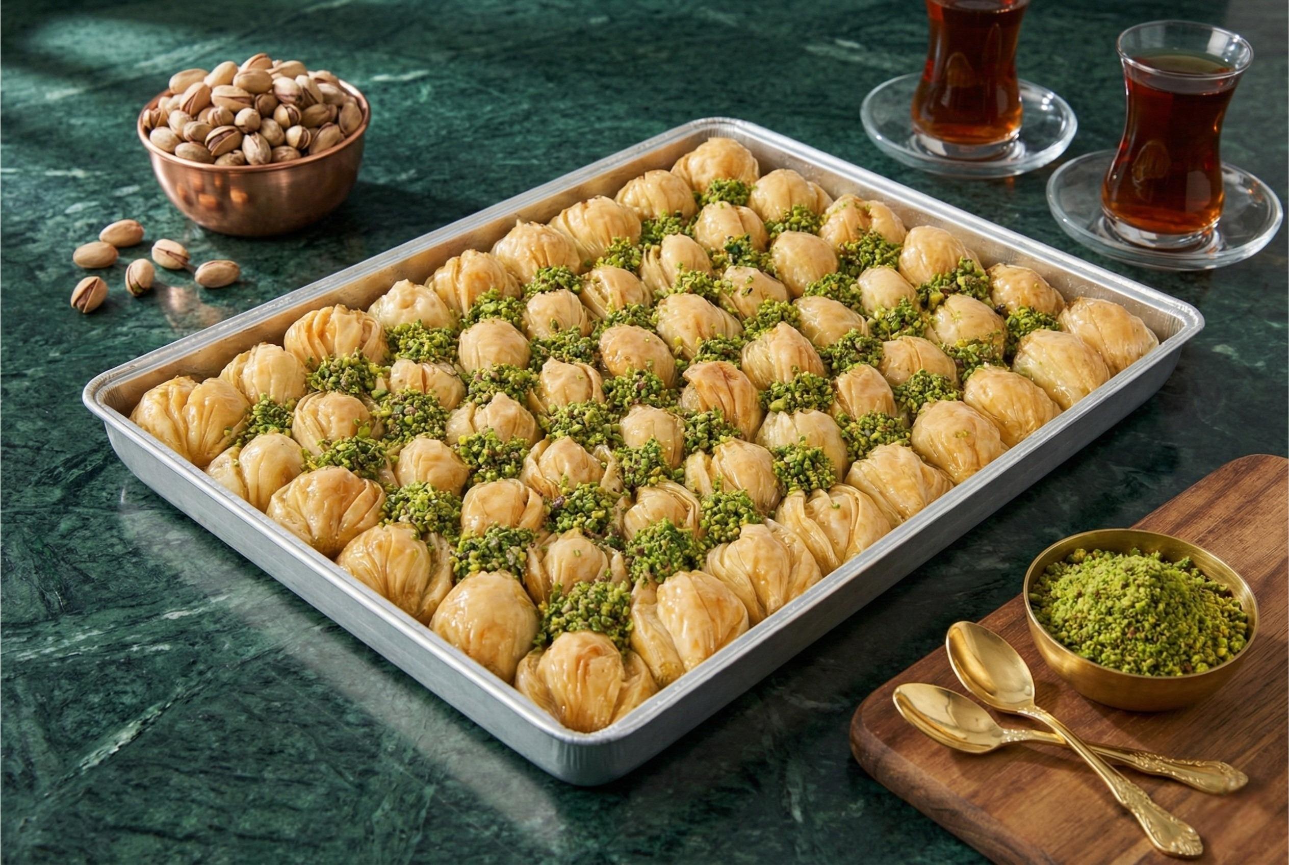 MİDYE BAKLAVA Midye Tatlısı (Ortalama 3.5kg.) - Görsel 1