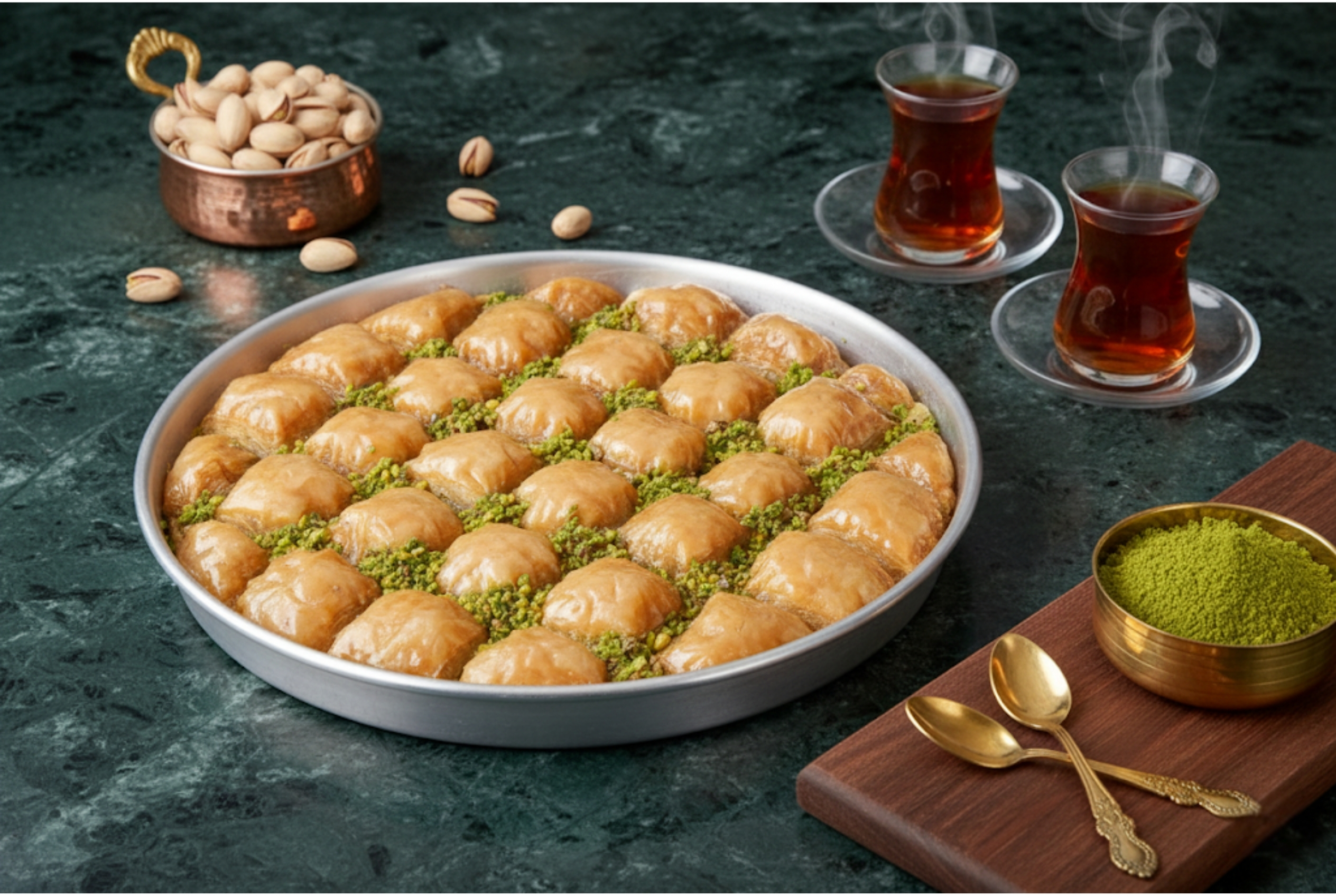 76 Fıstıklı Baklava - Görsel 1